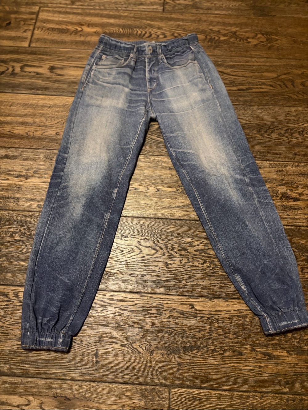 rag & bone faded Xs blue slim jogger